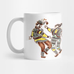 Dancing couple painting Mug